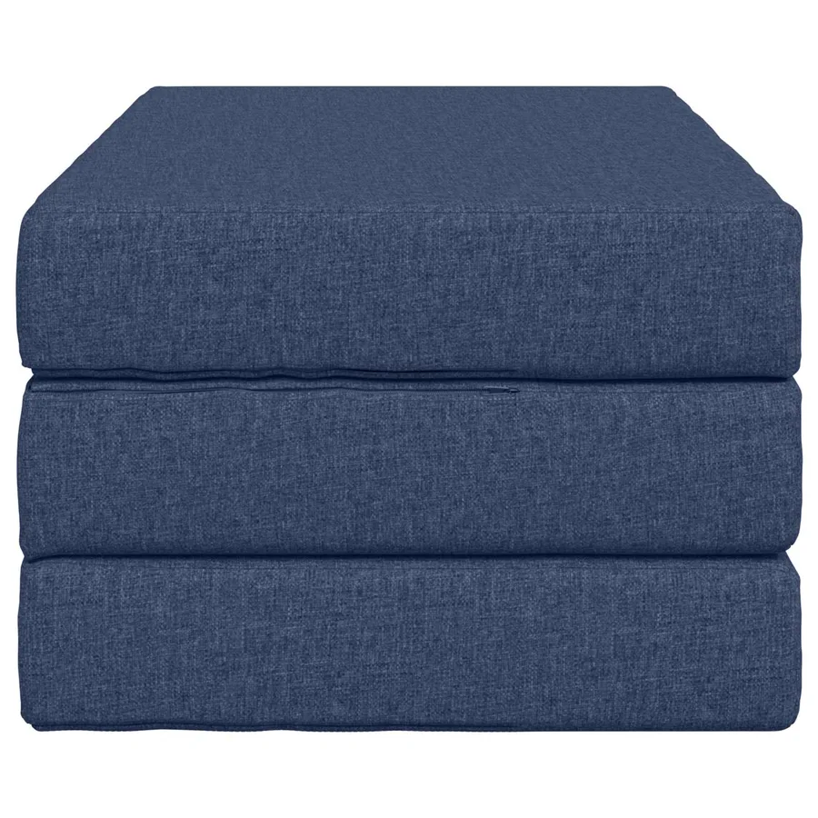 Canapé-lit pliable 100 x 67 x 45 cm Bleu - 4