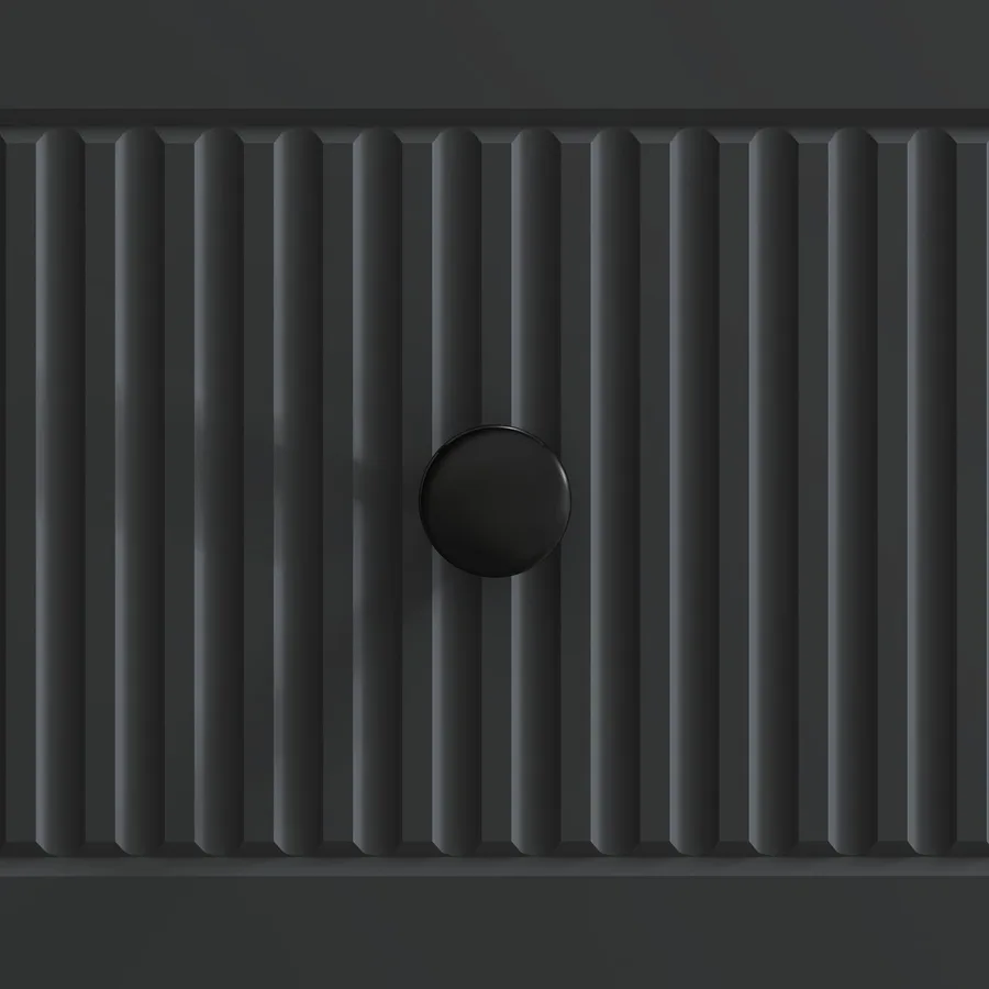 Meuble TV avec tiroir Noir 102 x 34,5 x 50 cm Bois d'ingénierie - 10