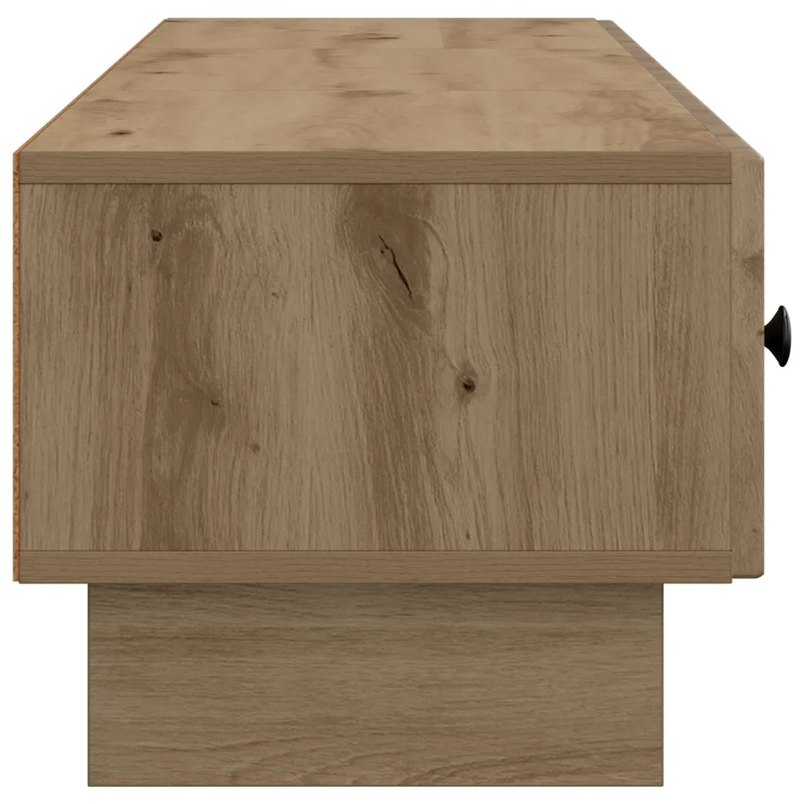Meuble TV 147 x 34,5 x 30 cm Chêne artisanal Bois d'ingénierie - 7