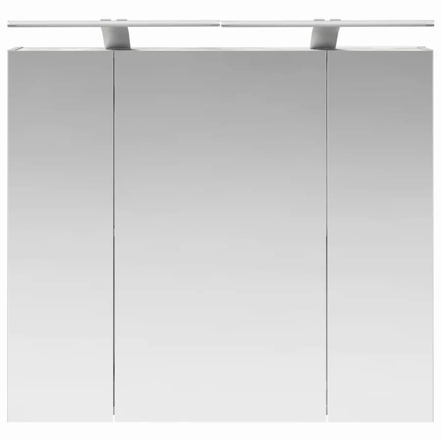 Armoire Miroir de Salle de Bain Chêne noir 80 x 14.5 x 70 cm - 6