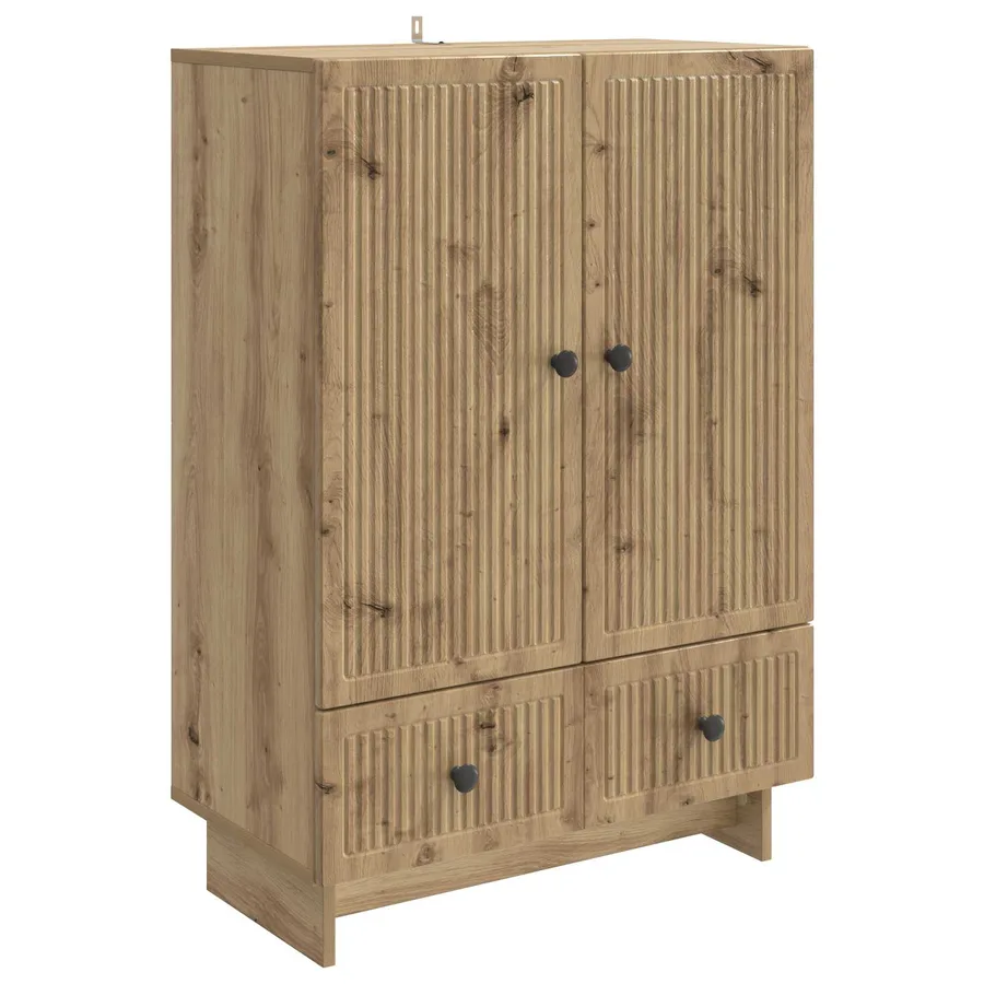 Buffet Chêne Artisanal 66 x 34,5 x 95 cm Bois d’ingénierie - 2