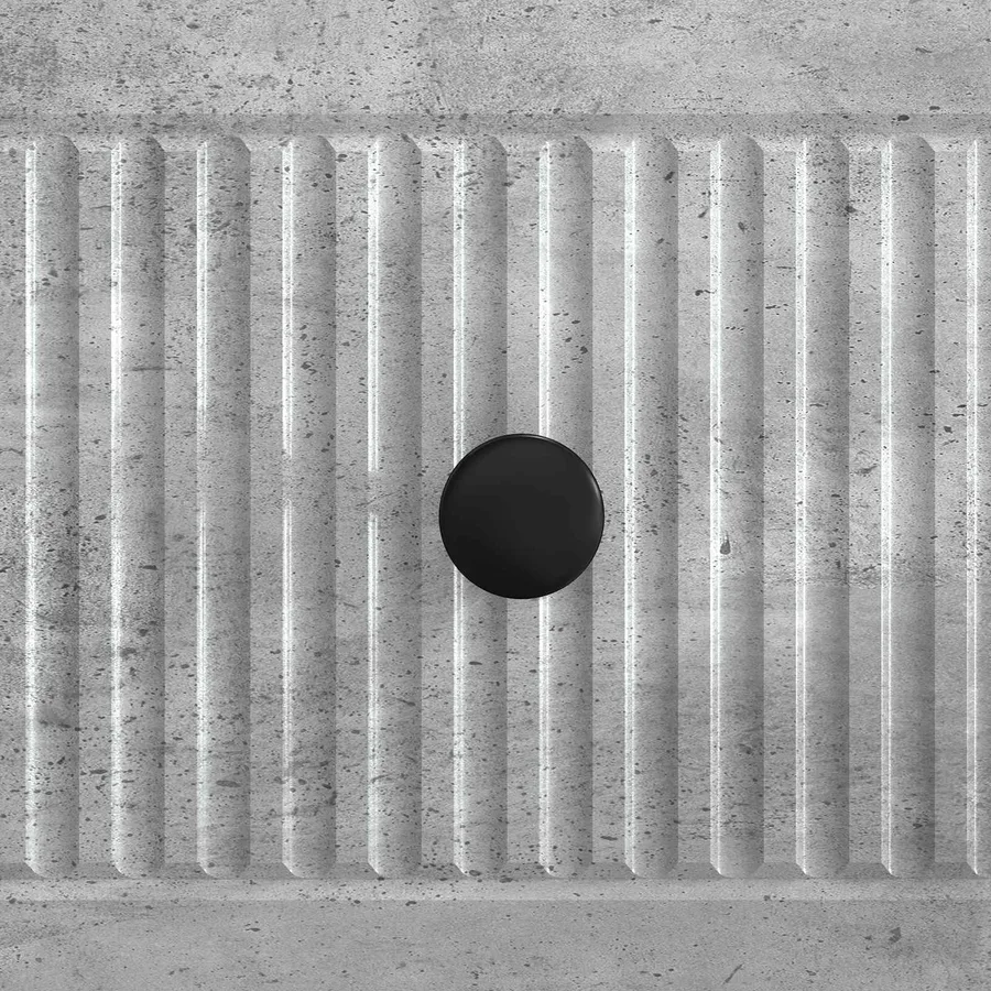 Meuble TV Gris béton 147 x 34,5 x 30 cm Bois d'ingénierie - 8
