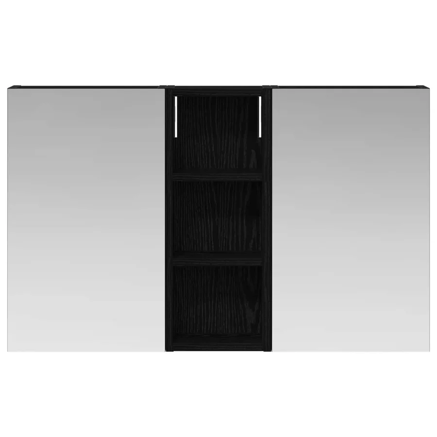 Ensemble de Meubles de Salle de Bain 3 pcs 80 x 10,5 x 50 cm - 6