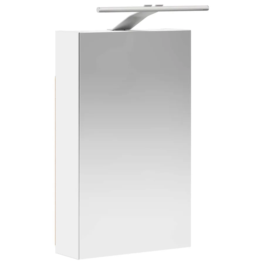 Armoire Miroir de Salle de Bain Blanc 30 x 10,5 x 50 cm - 5