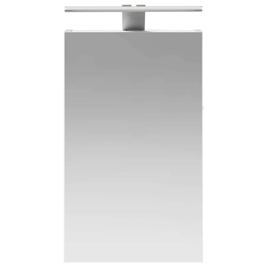 Armoire Miroir de Salle de Bain Blanc 30 x 10,5 x 50 cm - 6