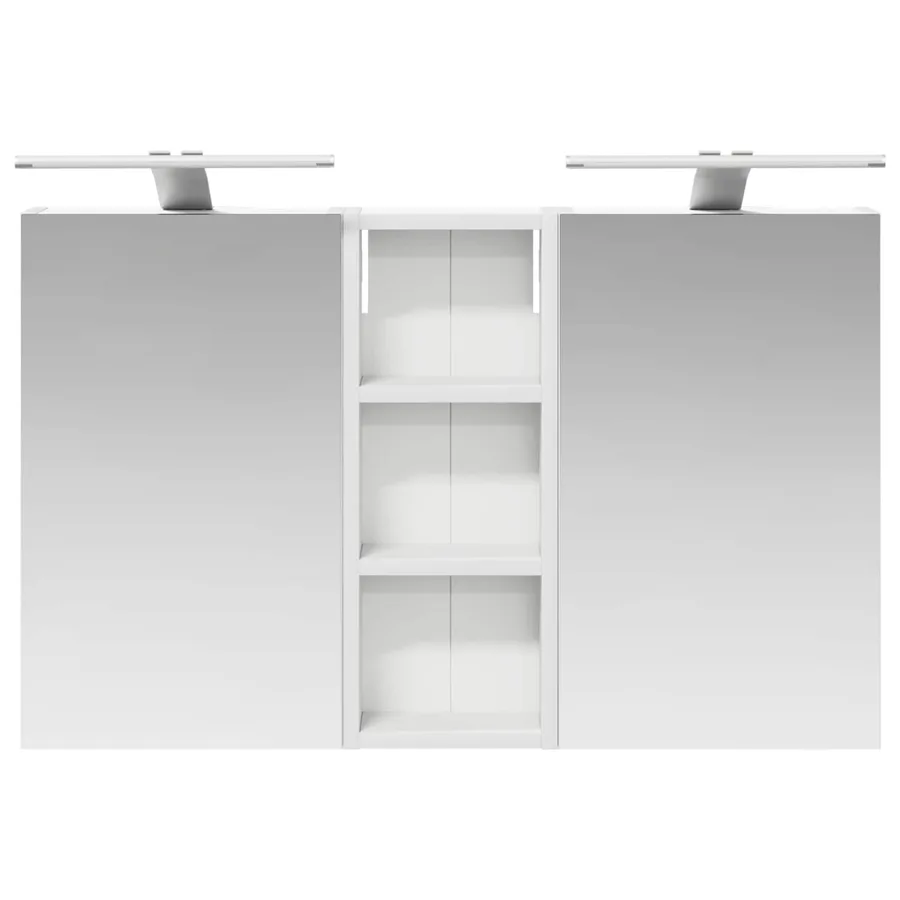 Ensemble de Meubles de Salle de Bain 3 pcs 80 x 10,5 x 50 cm - 6
