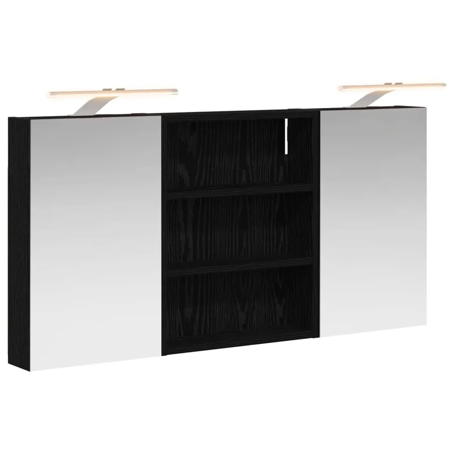 Ensemble de Meubles de Salle de Bain 3 pcs 100 x 10,5 x 50 cm - 2