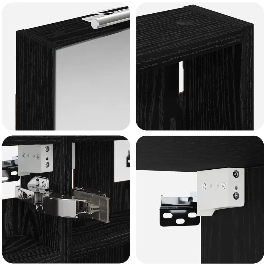 Ensemble de Meubles de Salle de Bain 3 pcs 100 x 10,5 x 50 cm - 8