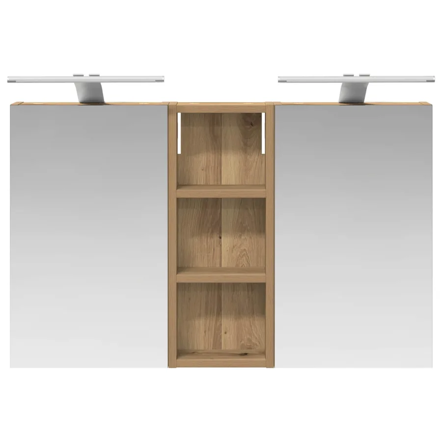Ensemble de Meubles de Salle de Bain 3 pc 80 x 10,5 x 50 cm - 6