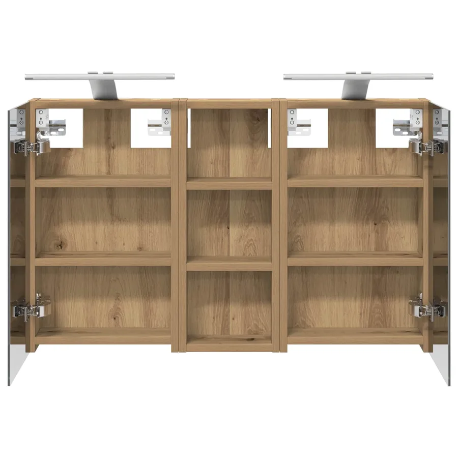 Ensemble de Meubles de Salle de Bain 3 pc 80 x 10,5 x 50 cm - 7