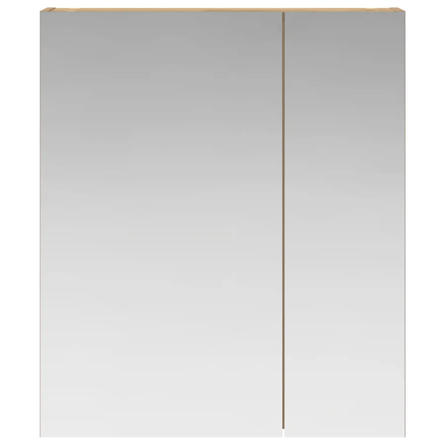 Armoire Miroir de Salle de Bain Chêne artisan 60 x 14,5 x 70 cm - 5