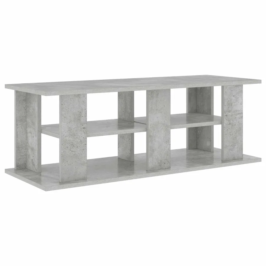 Support de télévision Gris béton 96 x 35 x 33,5 cm - 7
