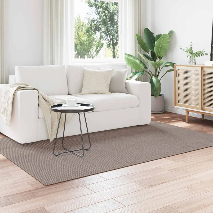 Tapis de surface LUGO Crème et Taupe 120 x 170 cm Polyester - 3