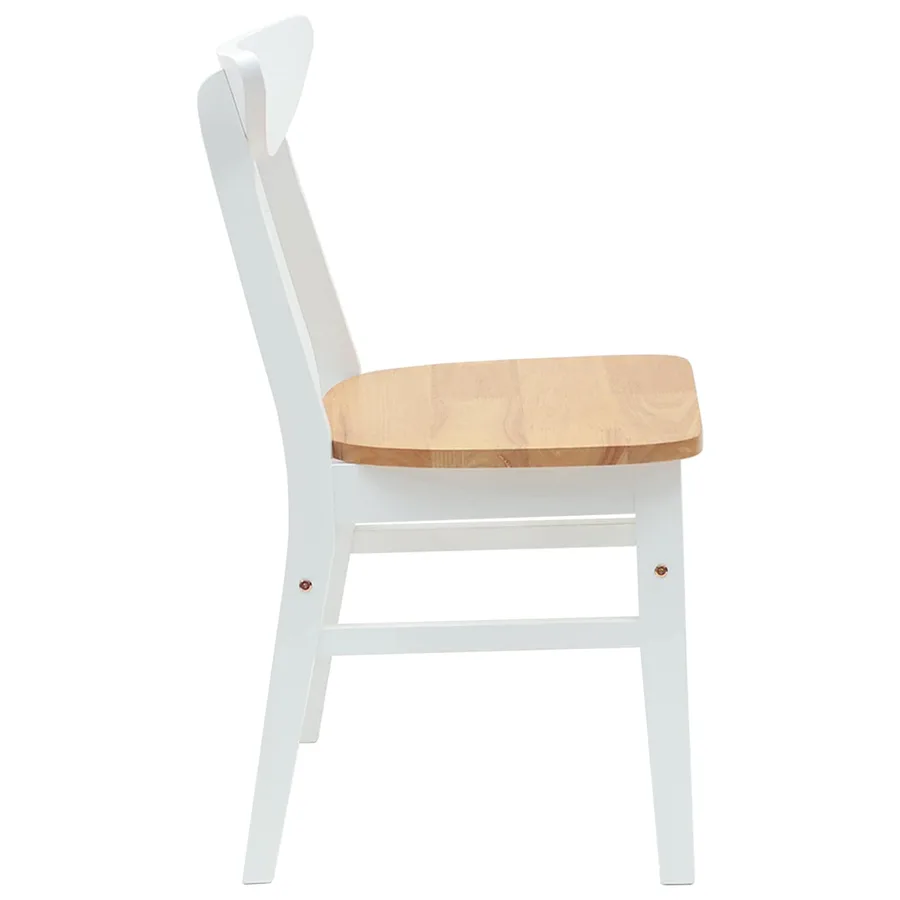 Chaises de salle à manger 2 pcs Blanc 42 x 47.5 x 81 cm - 6