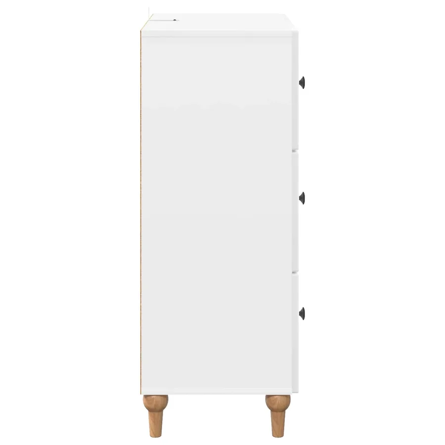 Armoire à tiroirs Blanc brillant 66 x 34,5 x 90 cm - 7