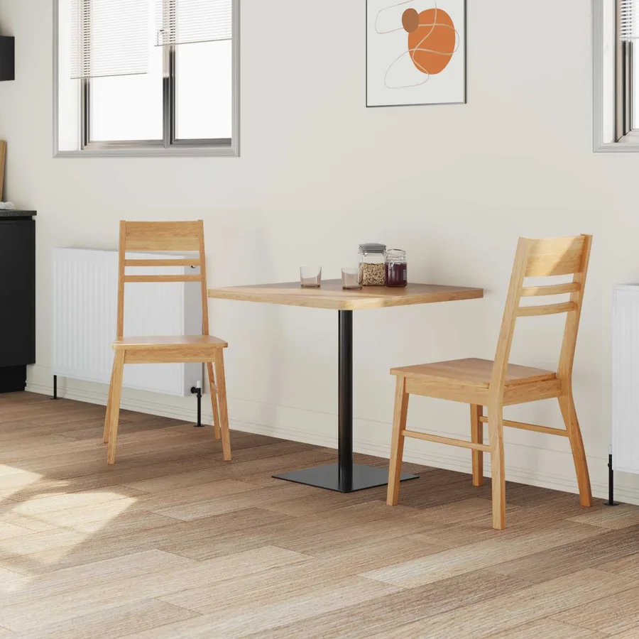 Chaises de salle à manger 2 pcs Naturel 43 x 54 x 89 cm - 3