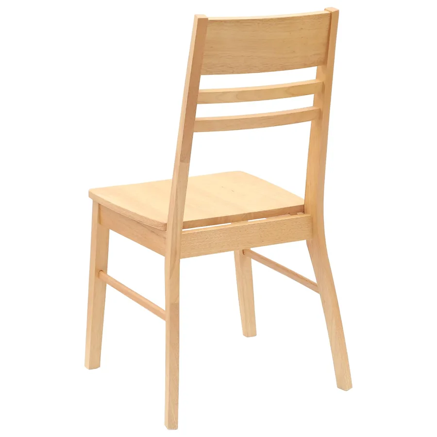 Chaises de salle à manger 2 pcs Naturel 43 x 54 x 89 cm - 7