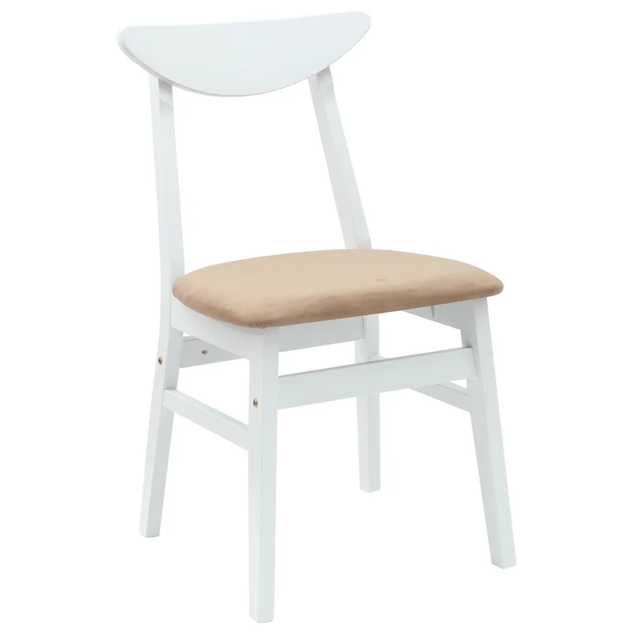 Chaises de salle à manger 2 pcs Blanc 42 x 47.5 x 81 cm - 4