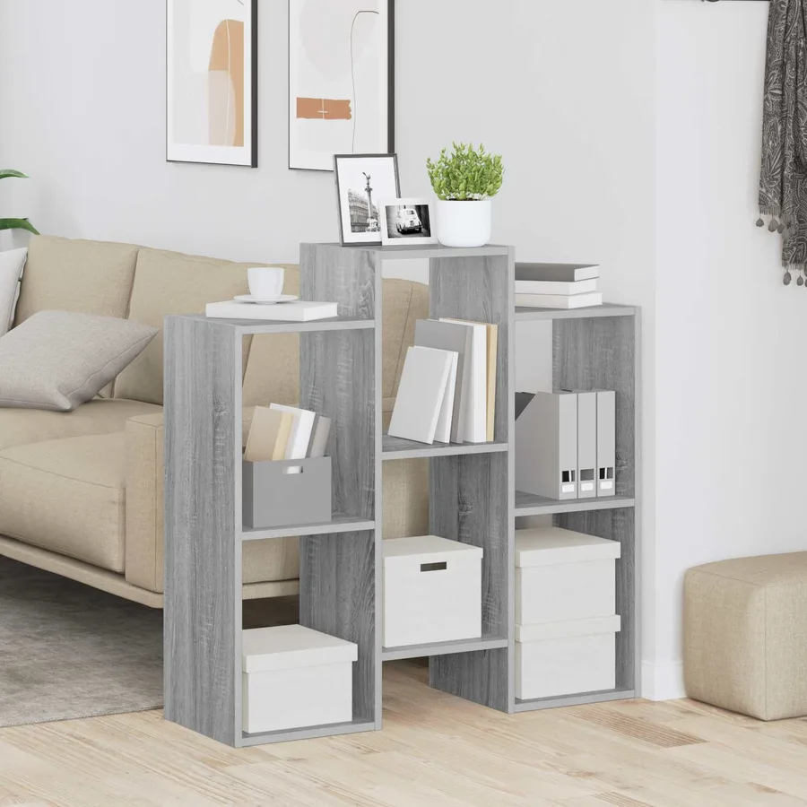 Buffet Gris Sonoma 90 x 30 x 90 cm - 4