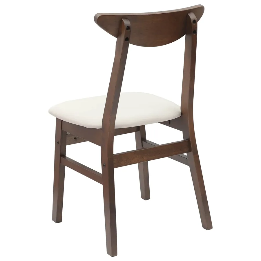 Chaises de salle à manger 2 pcs Marron Clair 42 x 47.5 x 81 cm - 7