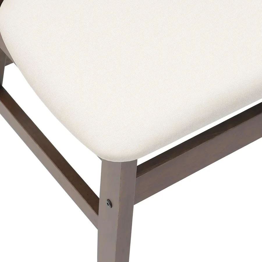 Chaises de salle à manger 2 pcs Marron Clair 42 x 47.5 x 81 cm - 9