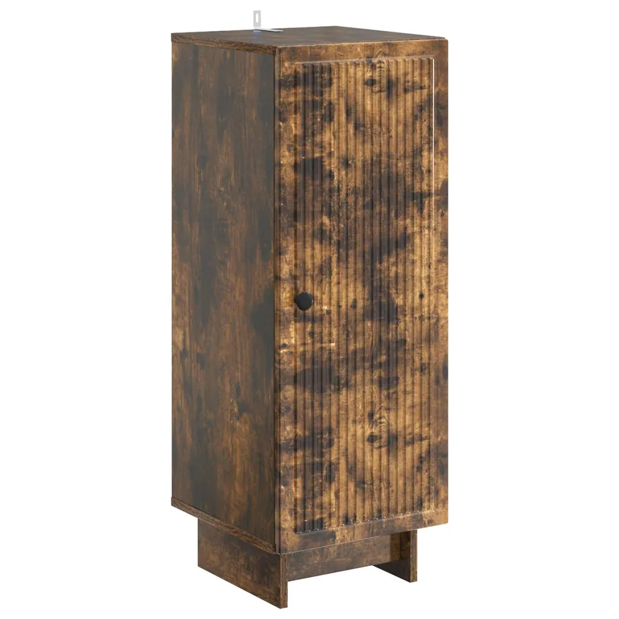 Buffet Chêne fumé 33 x 34,5 x 90 cm Bois d'ingénierie - 2