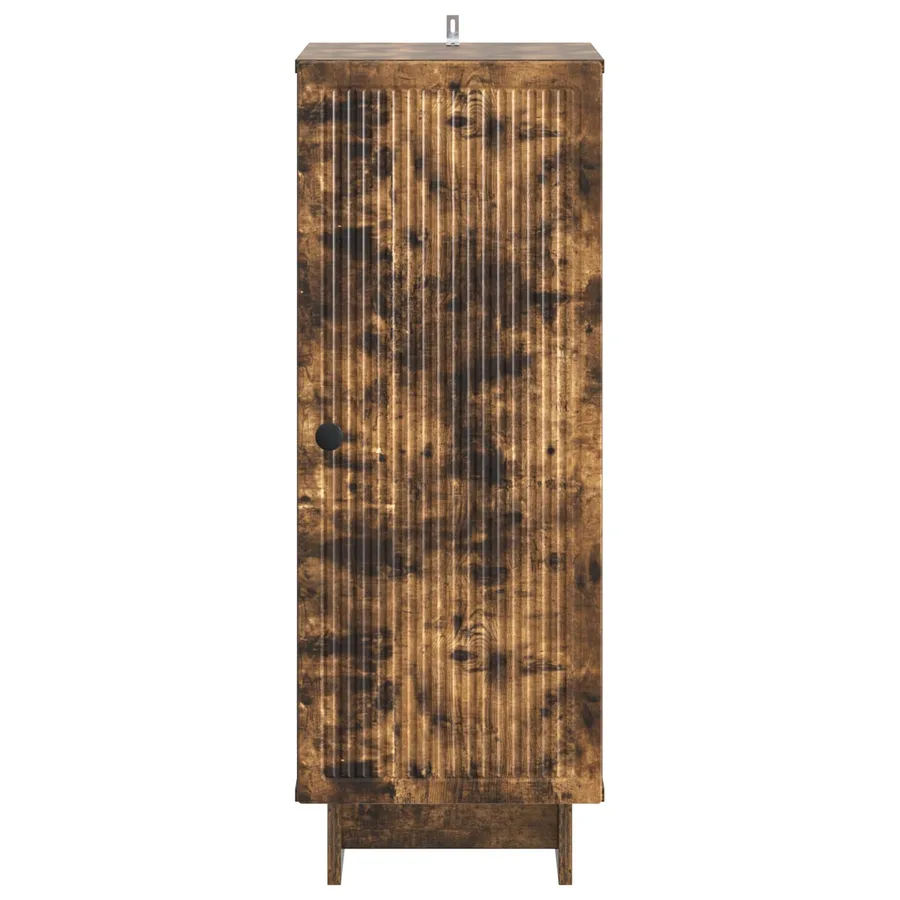 Buffet Chêne fumé 33 x 34,5 x 90 cm Bois d'ingénierie - 6