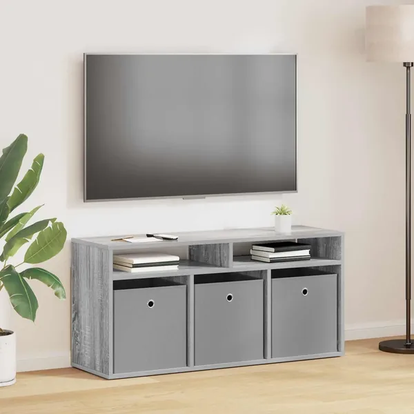 Basboard avec tiroir Gris Sonoma 102 x 32 x 48,5 cm