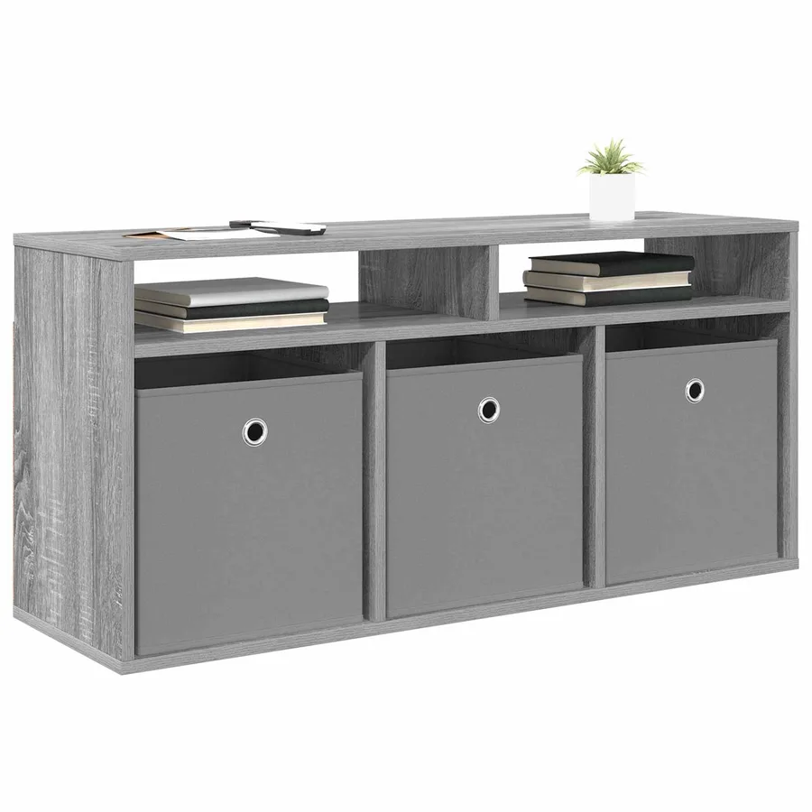 Basboard avec tiroir Gris Sonoma 102 x 32 x 48,5 cm - 3