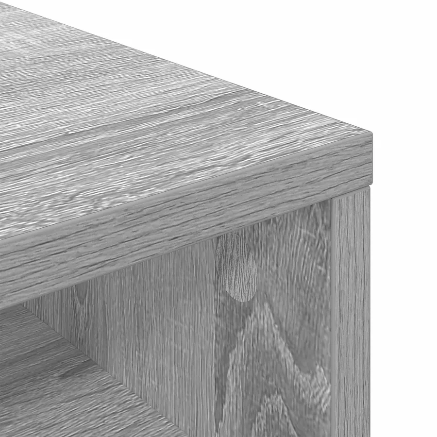 Basboard avec tiroir Gris Sonoma 102 x 32 x 48,5 cm - 9