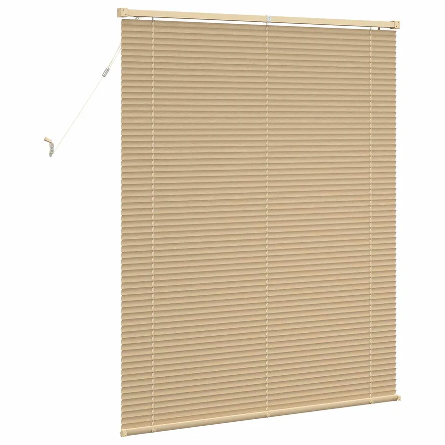 Store Vénitien Marron clair avec motif 150 x 110 cm 25 mm PVC - 6