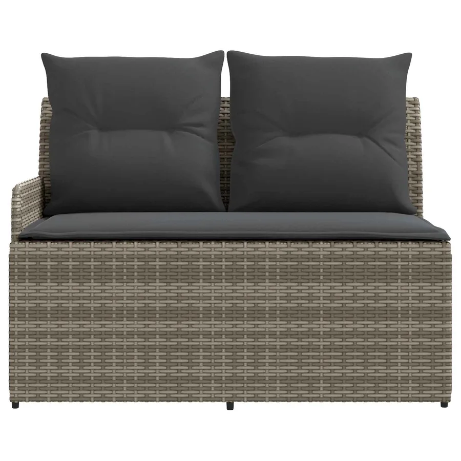 Canapé de jardin avec accoudoirs et table relevable 2 Pièce - 6