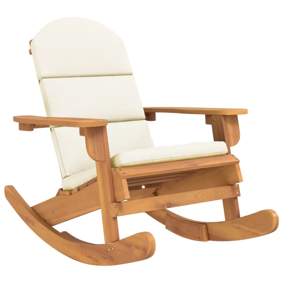 Ensemble de salon de jardin Adirondack 3 pcs bois acacia solide - 4