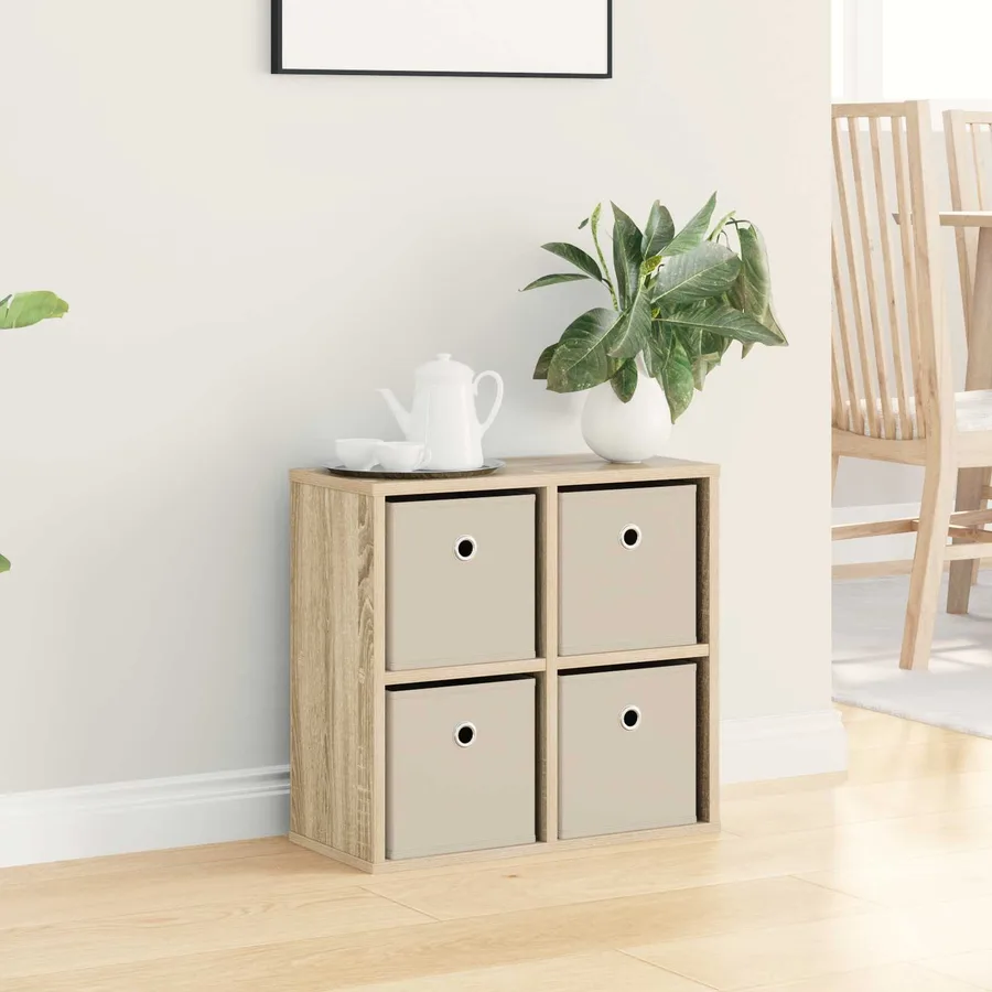 Buffet avec tiroir Chêne Sonoma 49,5 x 22 x 47 cm - 4