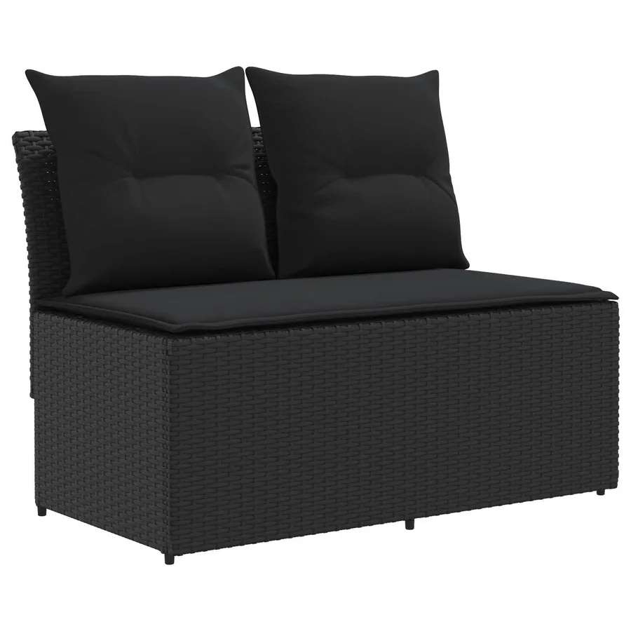 2 Pièce Canapé du milieu de jardin avec table relevable - 5