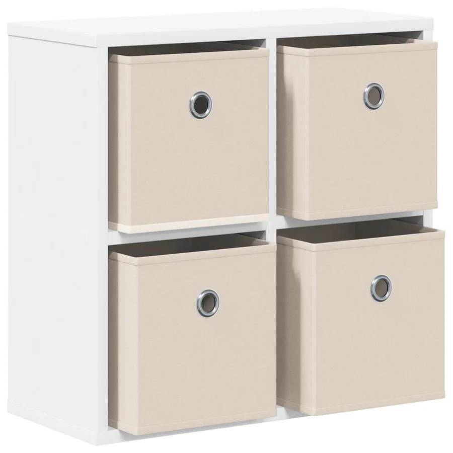 Buffet avec tiroir Blanc 49,5 x 22 x 47 cm - 5