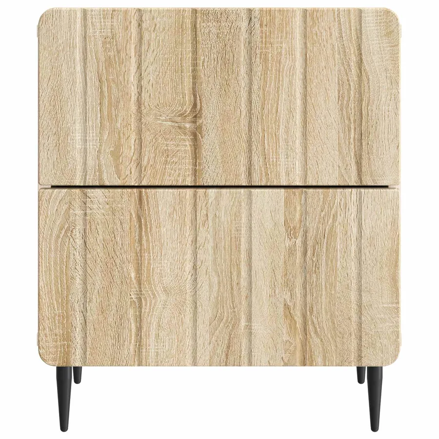 Cabinet de chevet avec tiroir Chêne Sonoma 43 x 34,5 x 49,5 cm - 5