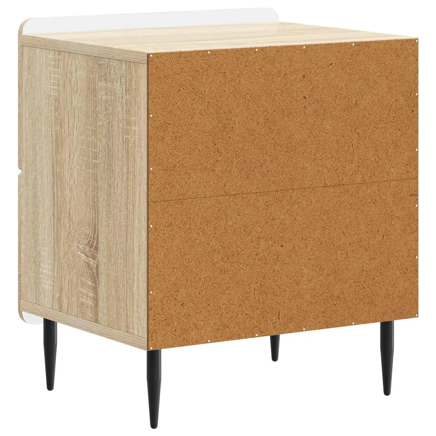 Cabinet de chevet avec tiroir Chêne Sonoma 43 x 34,5 x 49,5 cm - 7