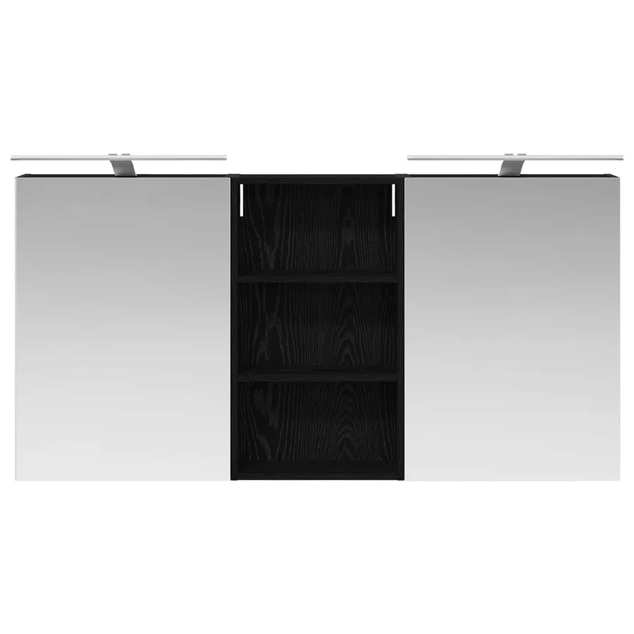 Ensemble de Meubles de Salle de Bain 3 pcs 140 x 14,5 x 70 cm - 6