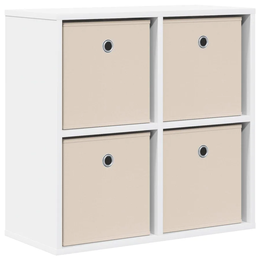 Buffet avec tiroir Blanc 59,5 x 27 x 57 cm - 2