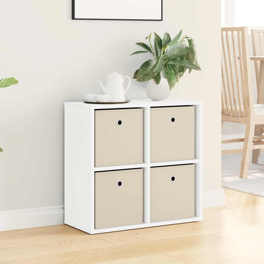 Buffet avec tiroir Blanc 59,5 x 27 x 57 cm - 4