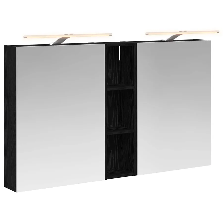 Ensemble de Meubles de Salle de Bain 3 pcs 120 x 14,5 x 70 cm - 2
