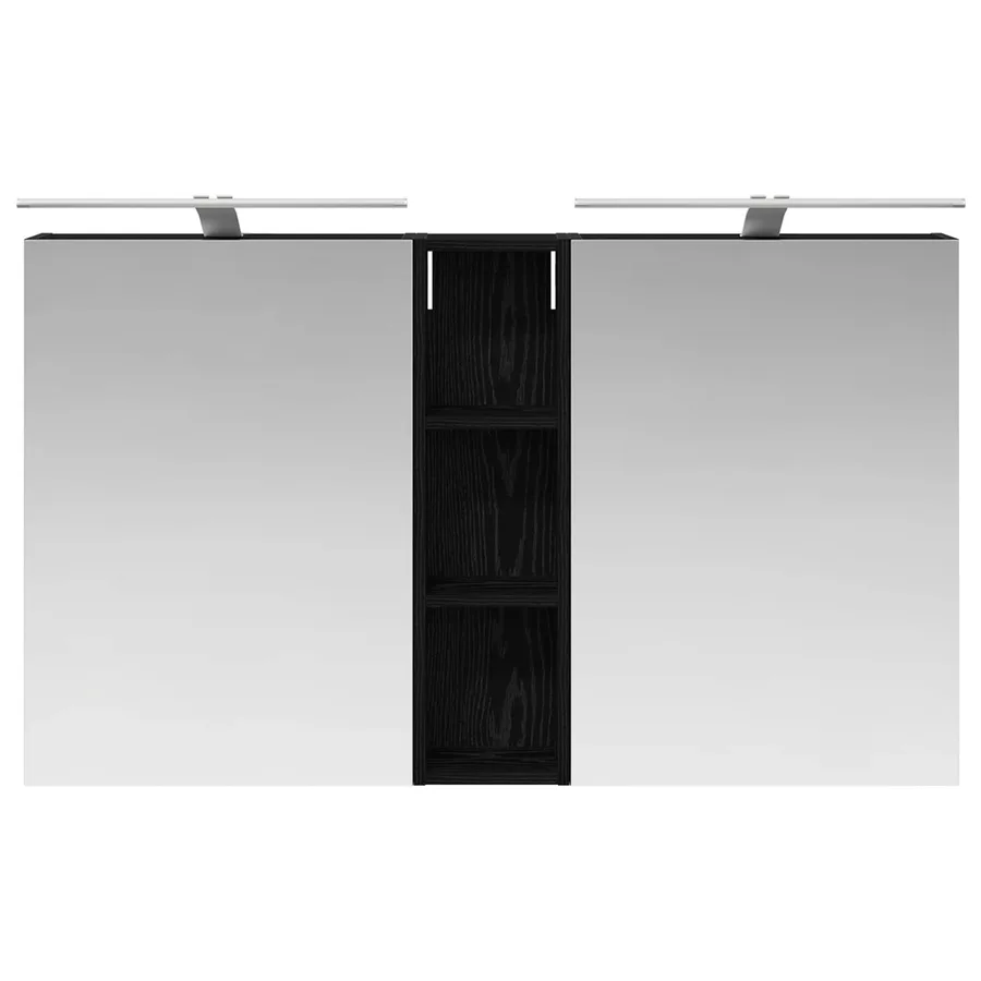 Ensemble de Meubles de Salle de Bain 3 pcs 120 x 14,5 x 70 cm - 6