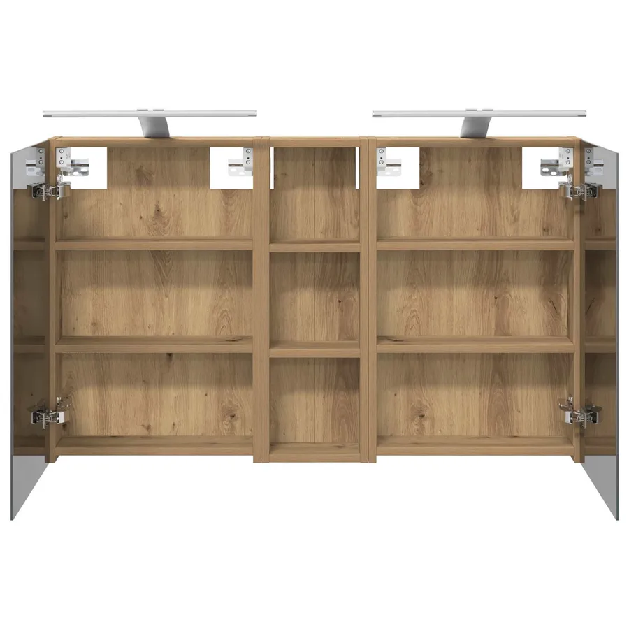 Ensemble de Meubles de Salle de Bain 3 pc 100 x 10,5 x 60,5 cm - 7
