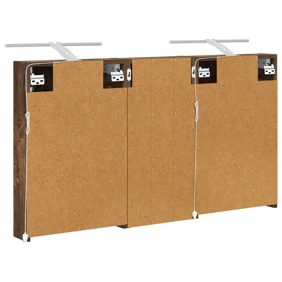 Ensemble de Meubles de Salle de Bain 3 pcs 110 x 10,5 x 60,5 cm - 9