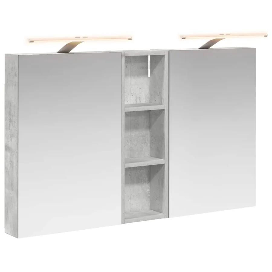 Ensemble de Meubles de Salle de Bain 3 pcs 100 x 10,5 x 60,5 cm - 2