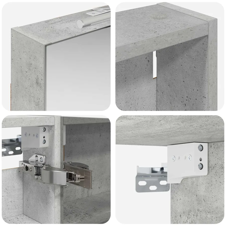 Ensemble de Meubles de Salle de Bain 3 pcs 120 x 10,5 x 60,5 cm - 10