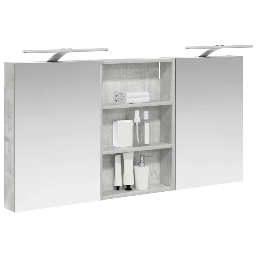 Ensemble de Meubles de Salle de Bain 3 pcs 120 x 10,5 x 60,5 cm - 3