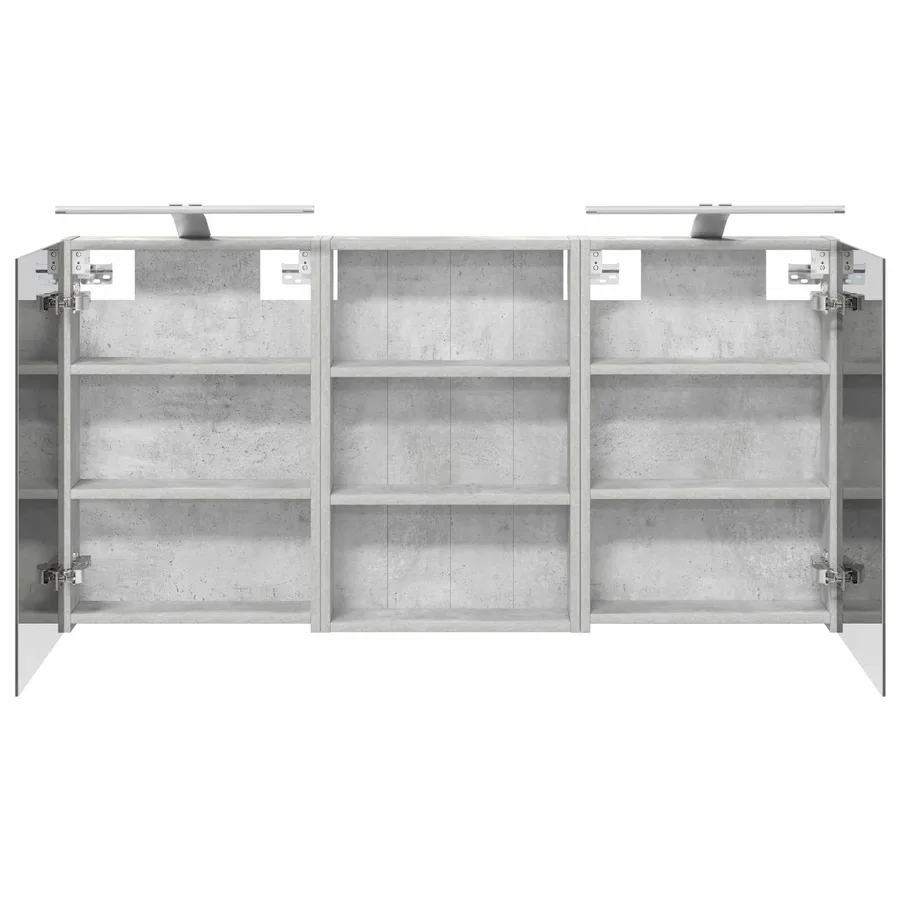 Ensemble de Meubles de Salle de Bain 3 pcs 120 x 10,5 x 60,5 cm - 7