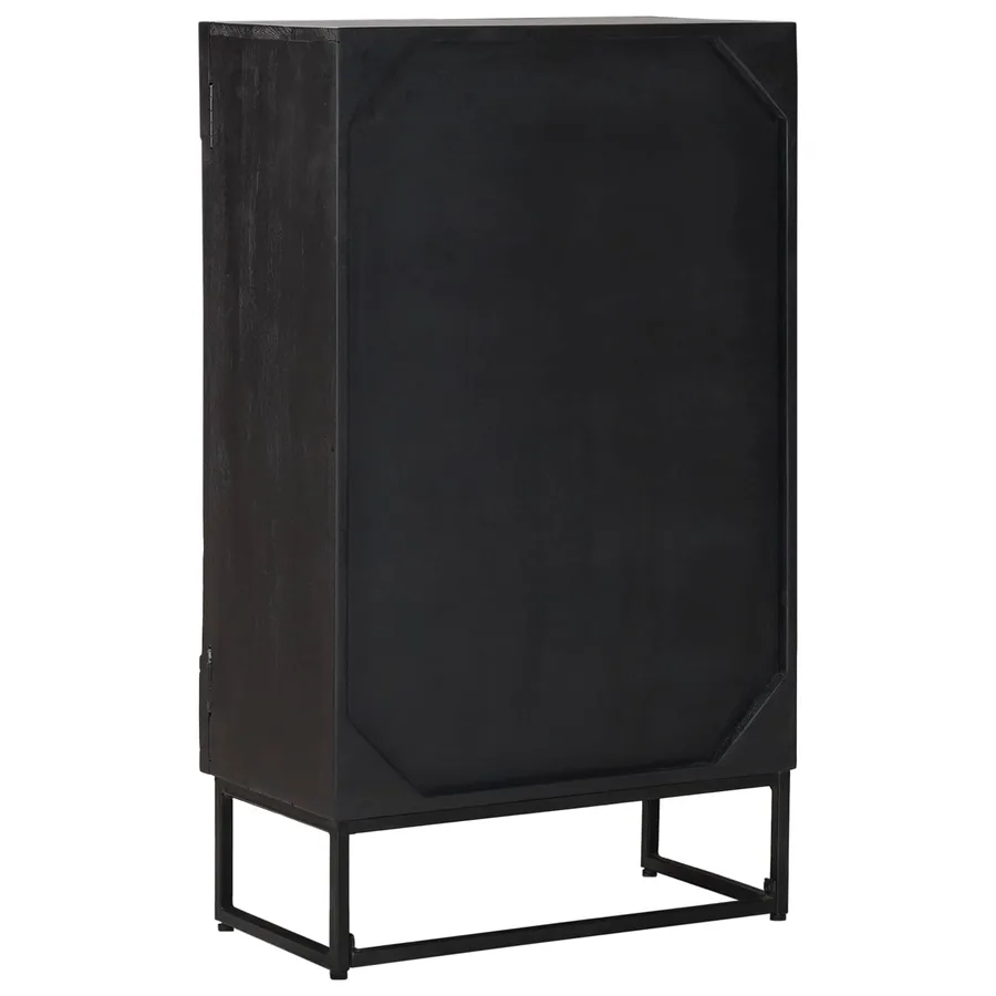 Haut Armoire Noir 55 x 30 x 95 cm - 7